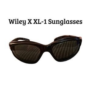 Wiley X XL-1 Black Sunglasses ANSI Z87.1 Safety Rated